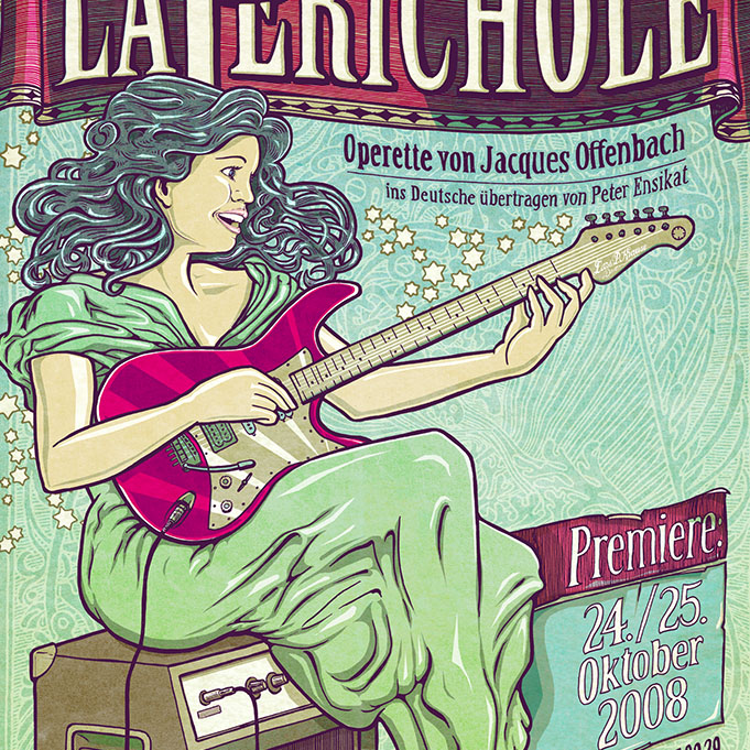 La Perichole Plakat