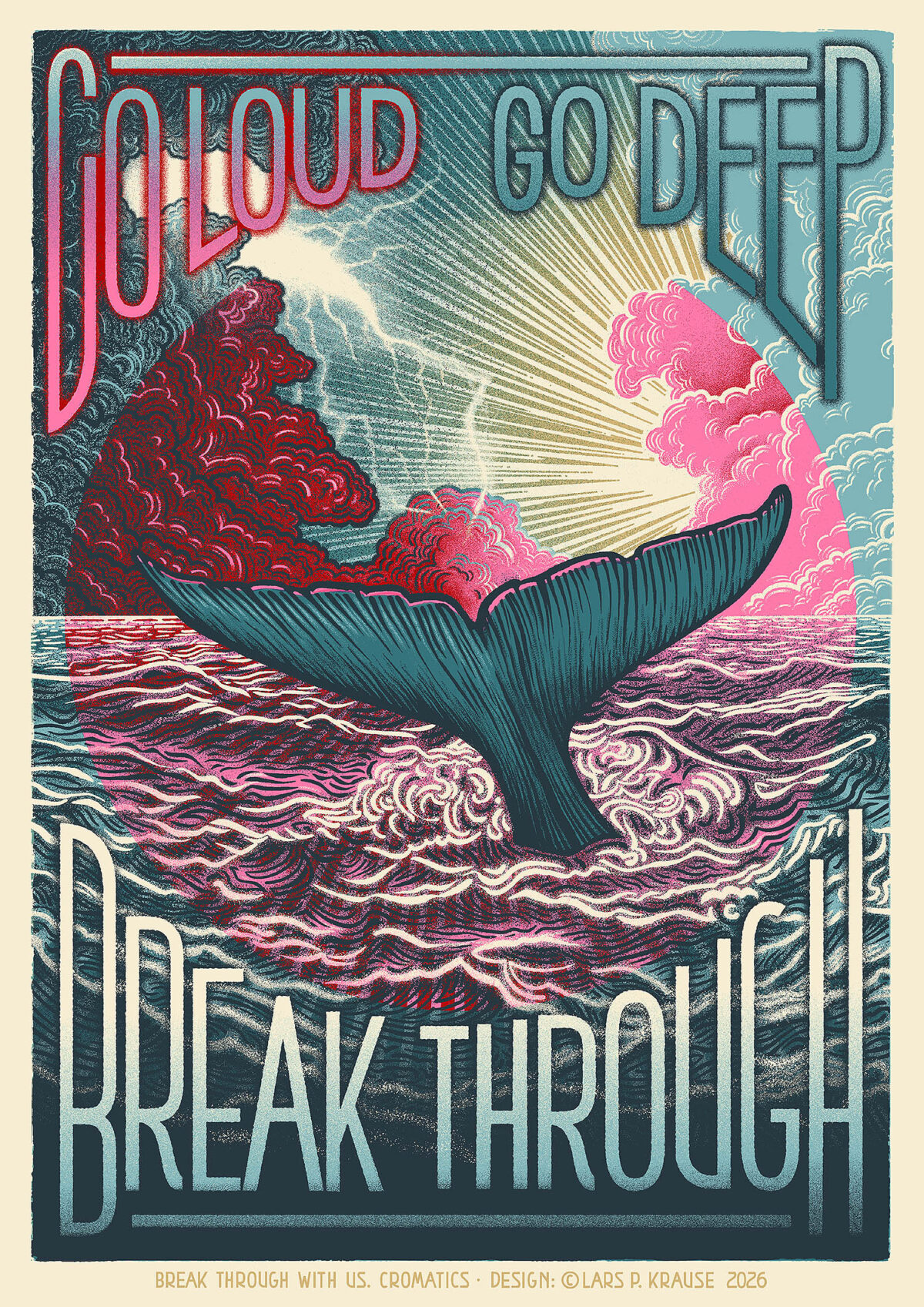 BREAK THROUGH ARTPRINT