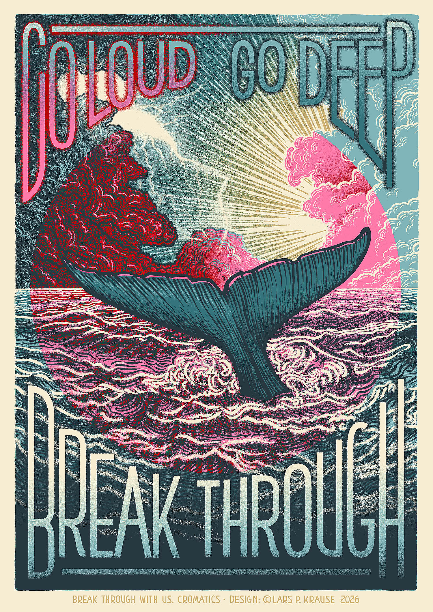 Break Through Artprint