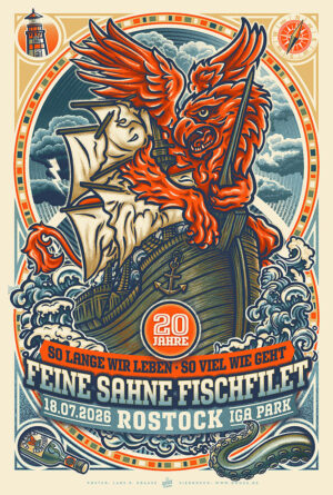 Feine Sahne Fischfilet Gigposter