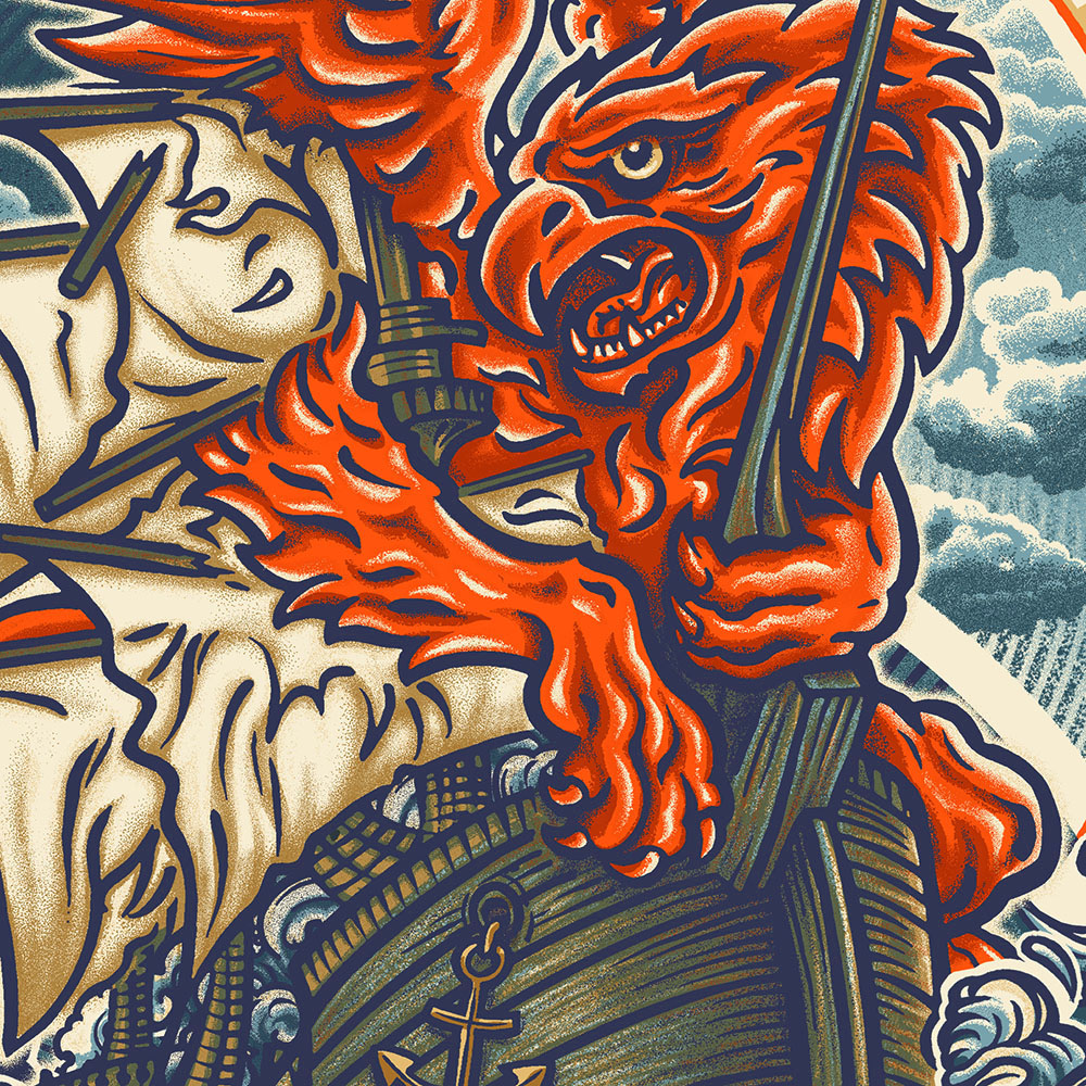 Feine Sahne Fischfilet Gigposter - Image 2