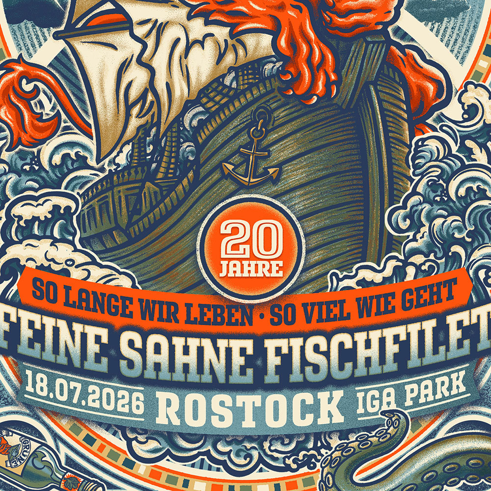 Feine Sahne Fischfilet Gigposter - Image 3